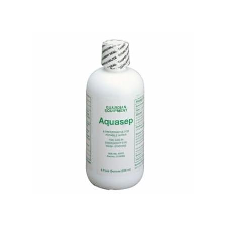 Guardian Equipment AquaGuard Gravity-Flow Eye Wash Refill, 8 oz, Bacteriostatic Additive, 4PK 333-G1540BA-R