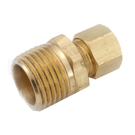 Anderson Metals 3/16CMPx1/8MPTConnector, 10PK 750068-0302