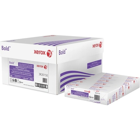 Xerox Bold Copy Multipurpose Paper White, White, 500PK XER3R20150