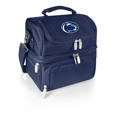 Picnic Time Family Of Brands NCAA Penn State Nittany Lions Pranzo Lunch Bag - Insulated Lunch Box with Picnic Set 512-80-138-494-0