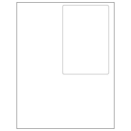 Bsc Preferred 4 x 6 Label Size Integrated Labels, 100PK IL305