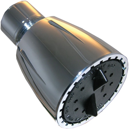 Westlake Pipe & Fittings 1-Spray 1.8 GPM Water Saver Fixed Shower Head Chrome 8/1/2543