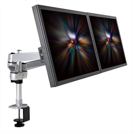 Cotytech Dual Monitor Desk Mount Spring Arm Quick Connect DM-CDSA3-C