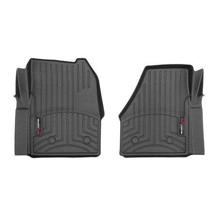 Weathertech Black, Front FloorLiner for Vinyl Floors 4416301V