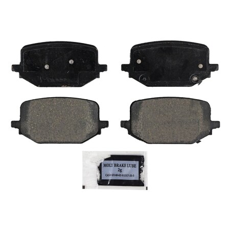 Wagner Brake QuickStop Rear Disc Brake Pad Set Ceramic,  ZD2231