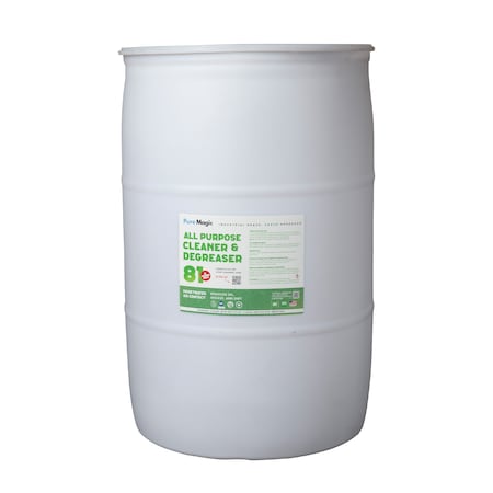Pure Magic 55 gal Drum, Liquid, White AP55GAL