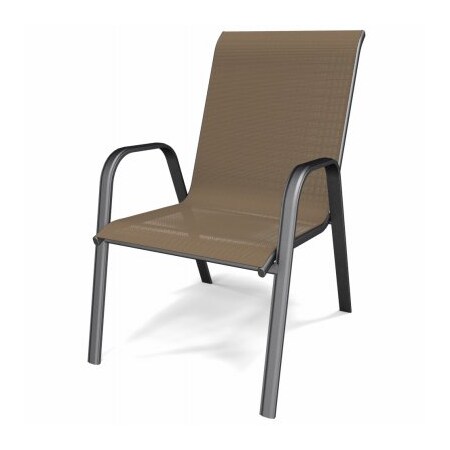 Letright Industrialrp FS Mocha Stack Chair 755.0071.002