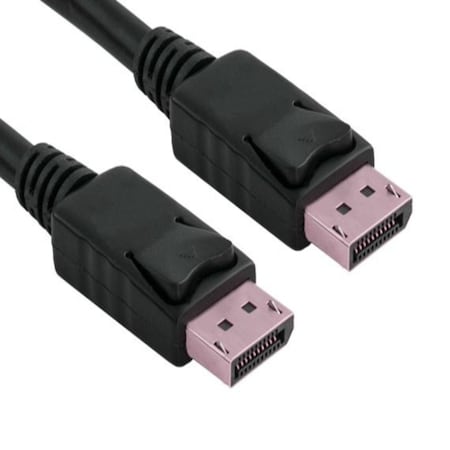 Sanoxy 15ft Gold Plated Premium DisplayPort to DisplayPort Male to Male Cable W/ Latches 28AWG SNX-CBL-LDR-DP101-1115