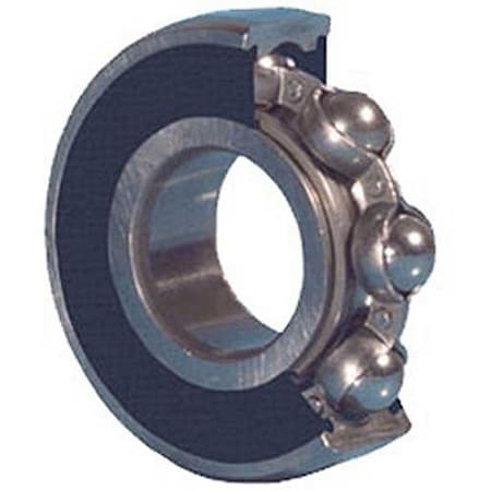 Timken Cylindrical Bore Radial Ball Bearing, Double Sealed Closure, 45 mm Bore Dia W209PPB2