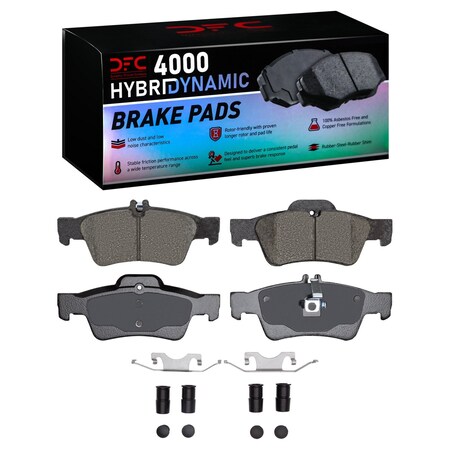 Dfc 4000 HybriDynamic, Disc Brake Pad Set, 4000-0986-01
