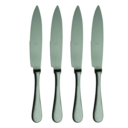 Mepra Steak Knife Set - 4 Pcs. - Ice Black Gold 10002244ION