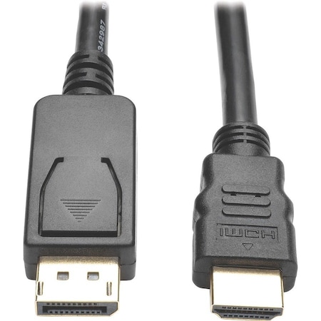Tripp Lite 6FT DISPLAYPORT TO HD ADAPTER ACTIVE CONVERTER DP W/ LATCHES TO HDMI DPORT 1.2 4 P582-006-V2-ACT