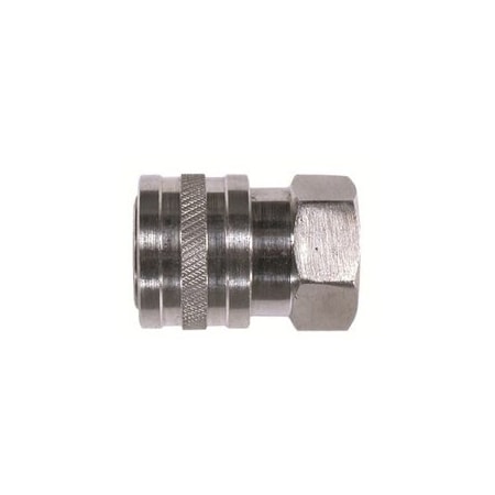 Midland Industries COUPLER THRU STR DISC QUICK 1/4IN FPT 86035SS