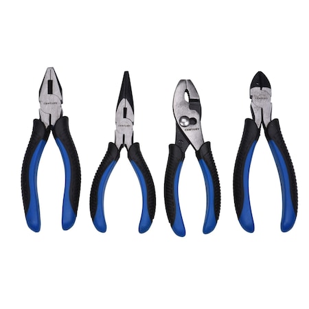 Century Drill & Tool 4 Piece Pliers Set 72504