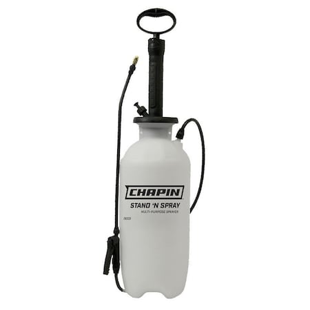 Chapin CHAPIN Stand 'N Spray 29003 Sprayer, 3 gal Tank, 4 in Fill Opening, Poly Tank, Poly Handle 29003