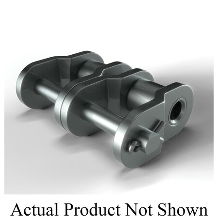 Hkk Chain British Standard Offset Link, #08B-2 chain, 1/2 in Pitch, 0.175 in Dia Pin BS08BCHL2