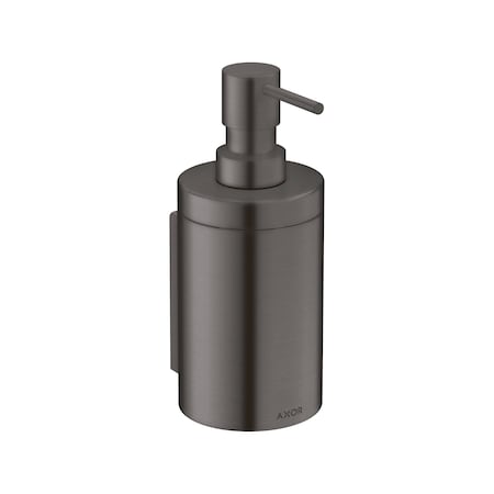 Axor Universal Circular Soap dispenser in Brushed Black Chrome 42810340