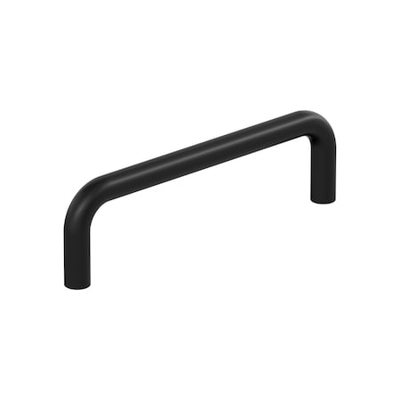 Amerock Wire Pulls 4 inch (102mm) Center-to-Center Matte Black Cabinet Pull, 25PK 25VMP76312MB