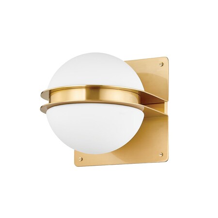 Hudson Valley Lighting Rudolf 2 Light Wall Sconce 10 In. Aged Brass 5900-AGB