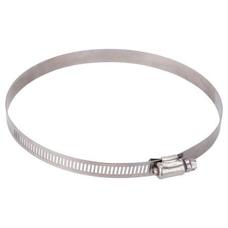 Prosource Interlocked Hose Clamp, Stainless Steel, Stainless Steel HCRSS88