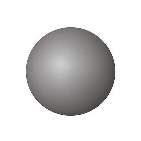 Zoro Select PVC Balls, 0.375"Dia, Gray, PK250 BALLPVC.375GY-250 PACK
