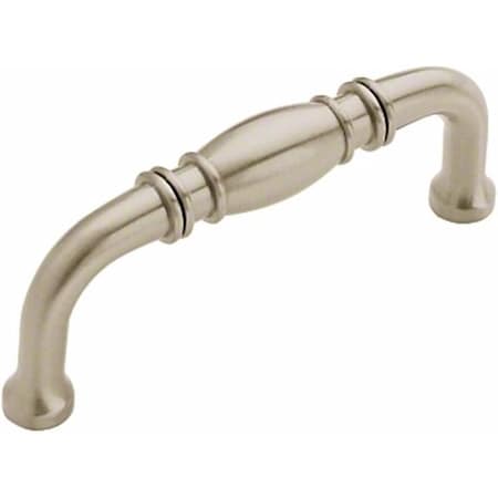 Amerock Granby Series Cabinet Pull, 3-3/8 in L Handle, 1-5/16 in H Handle, 1-5/16 in Projection, Zinc BP53013G10