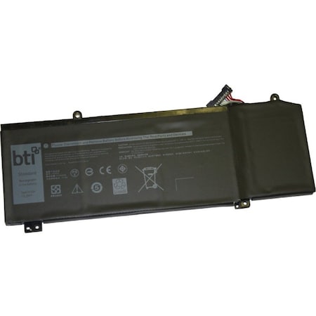 Battery Technology REPLACEMENT NOTEBOOK BATTERY FOR DELL G7 7590 7590-D1765B 7790, G5 5590 1F22N XR 1F22N-BTI