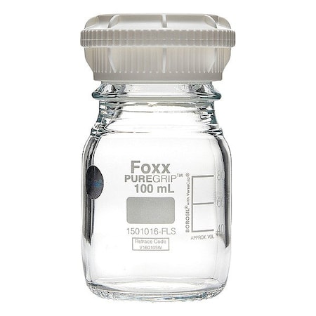 Foxx Life Sciences Glass Lab Media, Boro Gls, 103mm H, PK10 1501016-FLS