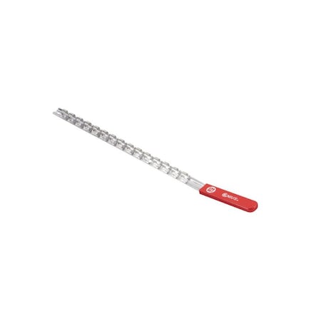 Genius Tools Socket Rails with Clips 3/8in 480mm 010153