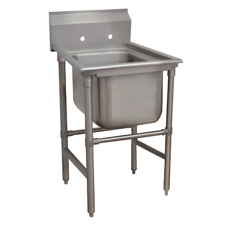 Advance Tabco Regaline Sink 1-compartment 28 in. front-to-back x 20 in. wide sink compartment 94-81-20