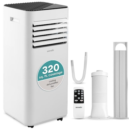 Serenelife Portable Air Conditioner 10000 BTU SLPAC16W