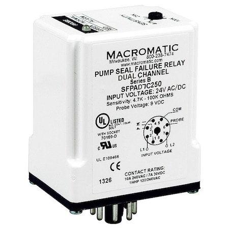 Macromatic Seal Leak Relay SFPAD7C250-G