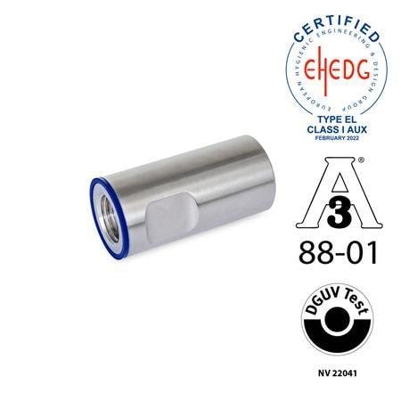 J.W. Winco End Cap for Leveling Feet 20.1-1X8-74-H