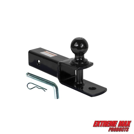 Extreme Max 5001.1386 3-in-1 ATV Ball Mount with 1-7/8" Ball - 2" Shank 5001.1386