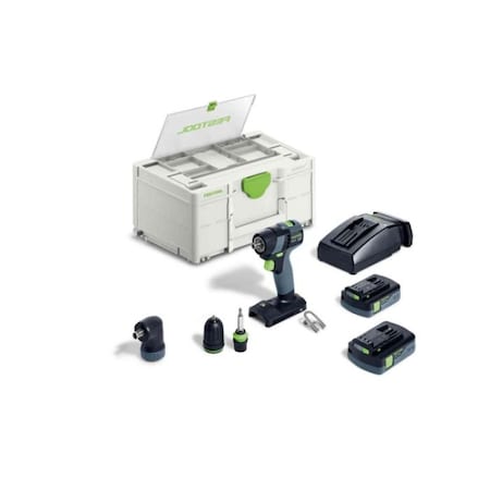 Festool Cordless Drill TXS 18 HPC 4, 0 I-Set 576903