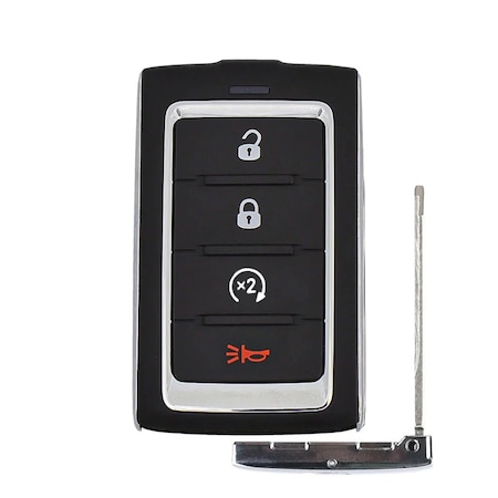 Aks Keys 2022 - 2023 Jeep Grand Wagoneer Smart Key 4B Fob W/ Remote Start FCC# M3NWXF0B1 RC-JEEP-47C