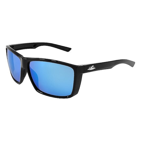 Globus Safety Glasses, Black, Blue BH3359PFT