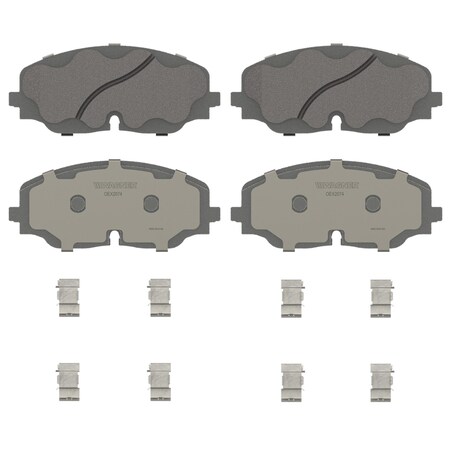 Wagner Brake OEX Front Disc Brake Pad Set Premium Ceramic,  OEX2074