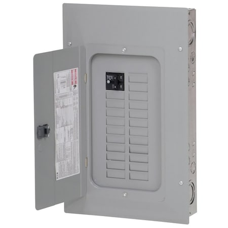 Eaton Cutler-Hammer Load Center, BRP, 20 Spaces, 125A, 120/240V AC, Main Lug, 1 Phase BRP20L125G