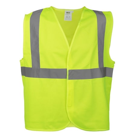 Cordova Safety Vest, Type R, Class 2, Lime Solid V221M