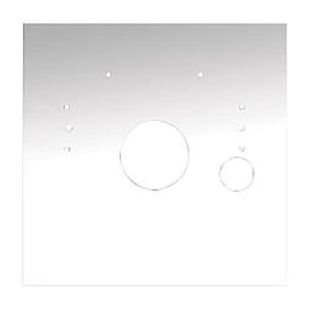 Chassis Engineering C-E3696 0.25 in. Chevy Aluminum Mid-Plate CCE3696