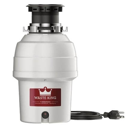 Waste King Waste King Legend L-3200 Garbage Disposer, 3/4 hp Motor, 115 V, Stainless Steel L-3200