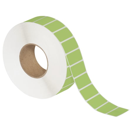 Tape Logic 2 x 1in Green Direct Thermal Labels THL551
