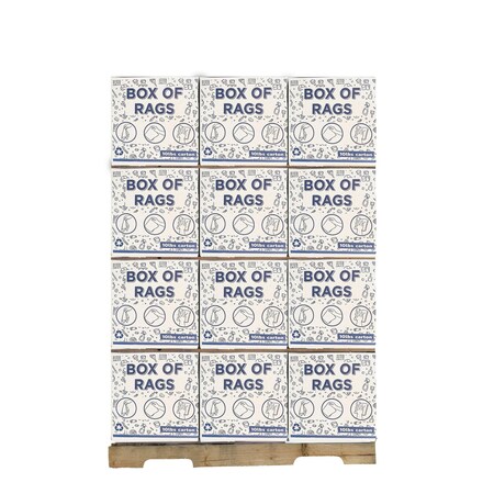 Supremeplus New Color Terry Towel Cleaning Rags, 720 lbs. Pallet, 72 x 10 lbs. Boxes, 72PK SP-1902