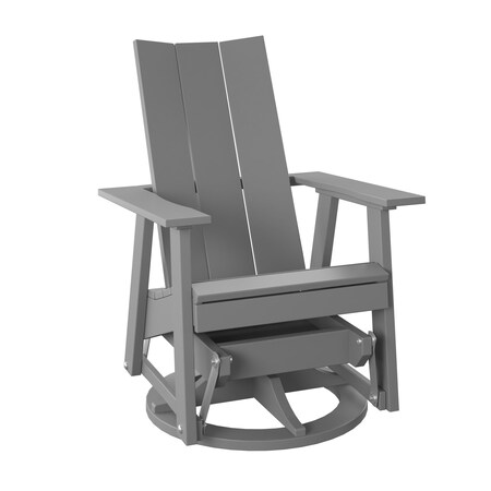Polybird MODERN SWIVEL GLIDER     LIGHT GRAY POLYBIRD P69