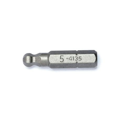 Genius Tools 1/4in Hex Shank, 5mm Hex Screwdriver Bit 30mmL 4135
