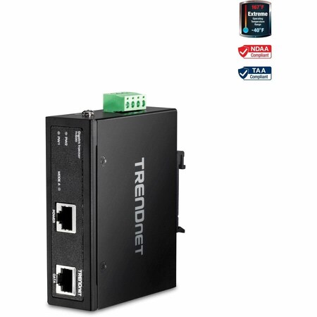 Trendnet Hardened Industrial Gigabit PoE+ Injector TI-IG30
