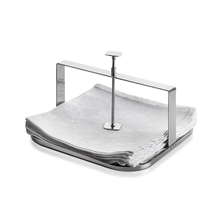 Mepra Stile By Pininfarina Napkin Holder - 8.66"W x 8.66"D - Mirror 20045622