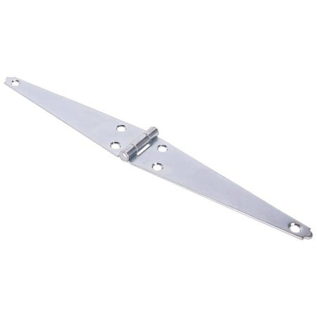Prosource Strap Hinge, 1.8 mm Thick Leaf, Steel, 180 Range of Motion, Screw Mount Mounting LSH-Z06-013L