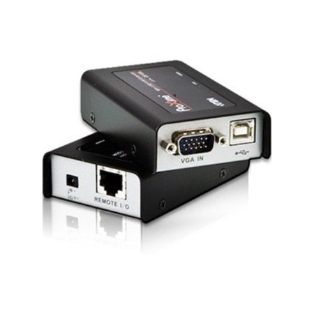Aten THE USB MINI KVM EXTENDER ALLOWS ACCESS TO A REMOTE COMPUTER FROM A LOCATI CE100